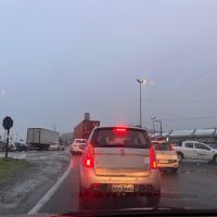 Rodovia Jorge Lacerda tem fila de até 5 km na manhã desta segunda-feira