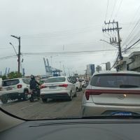 Contorno Sul tem 5 km de fila e trânsito complica em Itajaí