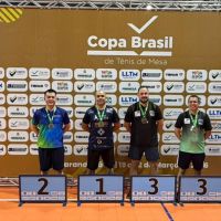 Atletas de BC são campeões na Copa Brasil Ouro de Tênis de Mesa