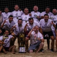 Equipe de Penha é campeã catarinense de beach soccer na categoria veterano