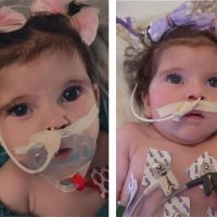 Bebezinha de Itajaí é internada na UTI em Blumenau