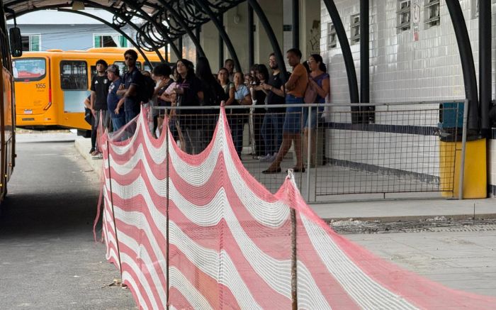 Terminal Fazenda passa por obras e atendimento presencial foi suspenso temporariamente (Foto: Gabi Rudolf)