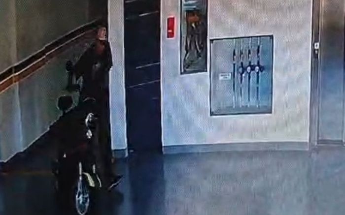 Vítima pede a ajuda da comunidade para recuperar a motinho (Foto: Reprodução)