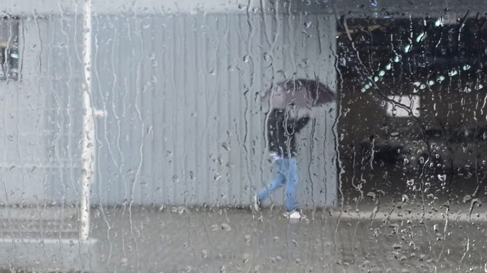 Previsão indica chuva forte e vento no litoral (Foto: Camila Diel)