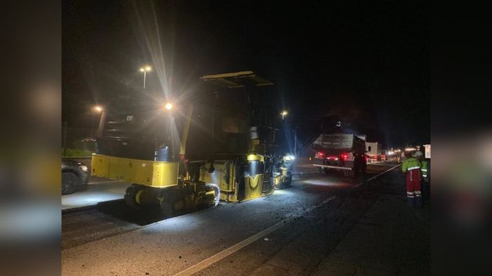 Intervenção segue até 6h de domingo em trecho de Barra Velha (Foto: divulgação)