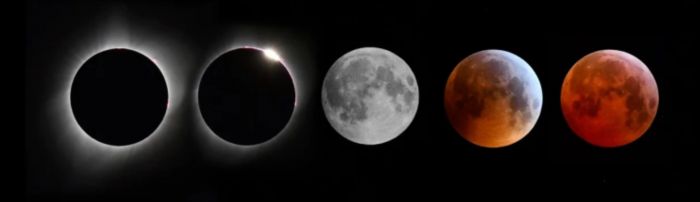 Eclipse deixará a Lua parcialmente encoberta pela sombra da Terra (Foto: Redes sociais)