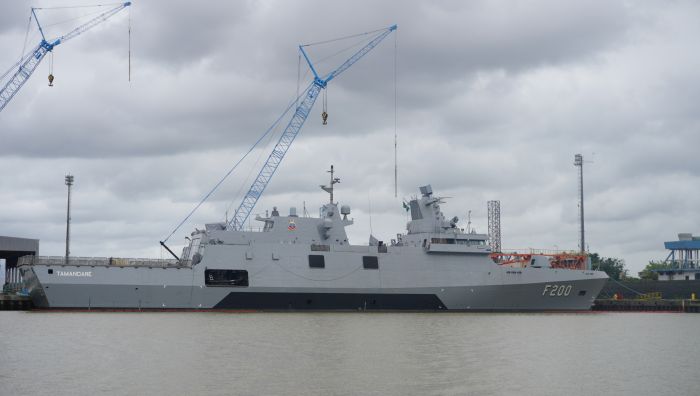 Navio deixa Itajaí nesta sexta-feira rumo ao Rio de Janeiro e passará por testes operacionais