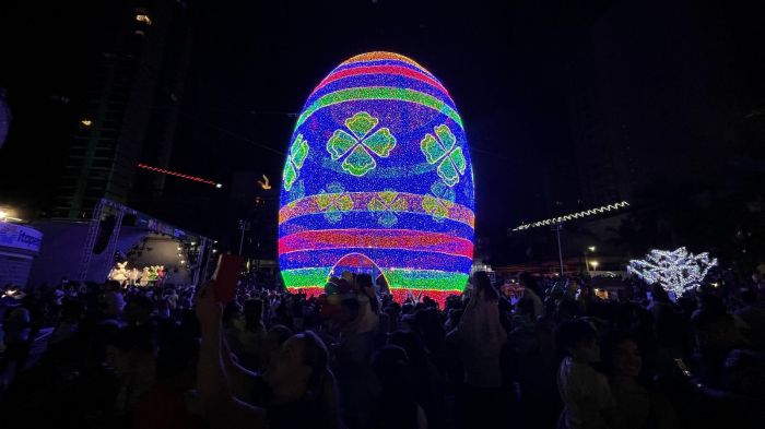Abertura oficial terá acendimento das luzes, parada musical e chegada do coelho (Foto: Arquivo PMI)