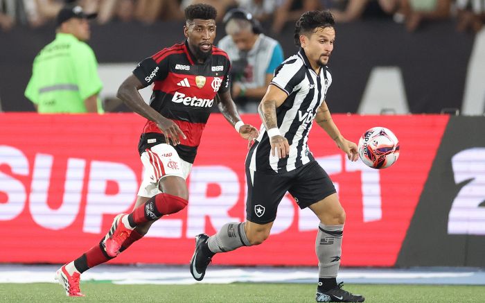 Fogão tenta espantar a crise contra o Fla no sábado, às 20h30 (Foto: Vitor Silva/Botafogo)