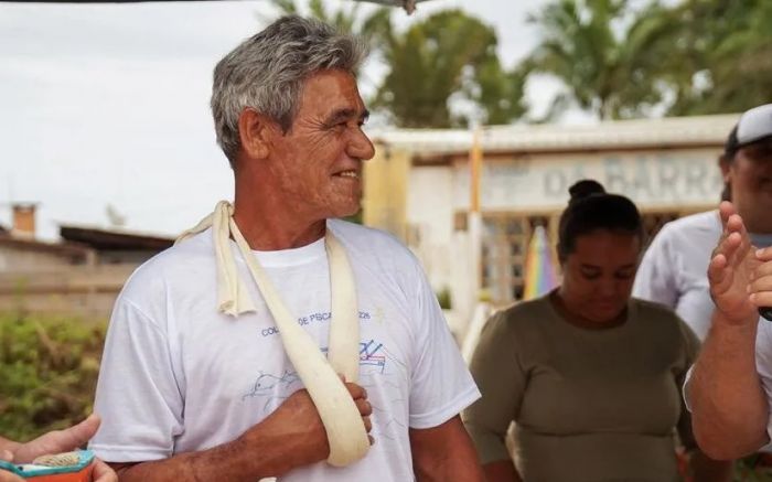 Pedro já vinha de família ligada à pesca e era atuante na colônia de Balneário Piçarras. (Foto Giro Urbano / Arquivo)