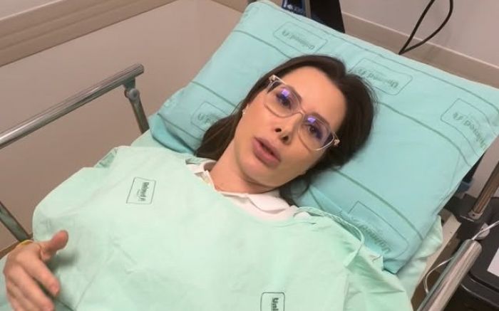 Deputada foi internada pra cirurgia em Chapecó após acidente (Foto: Reprodução)