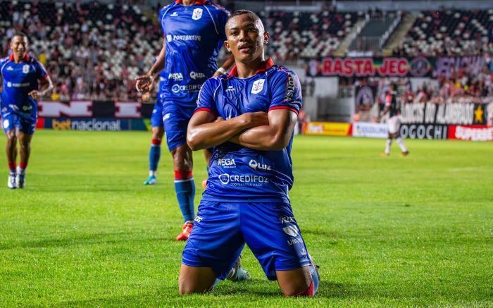 Kanté foi o segundo atleta com mais minutos jogados pelo Marinheiro no estadual (Foto: Vica Bueno)