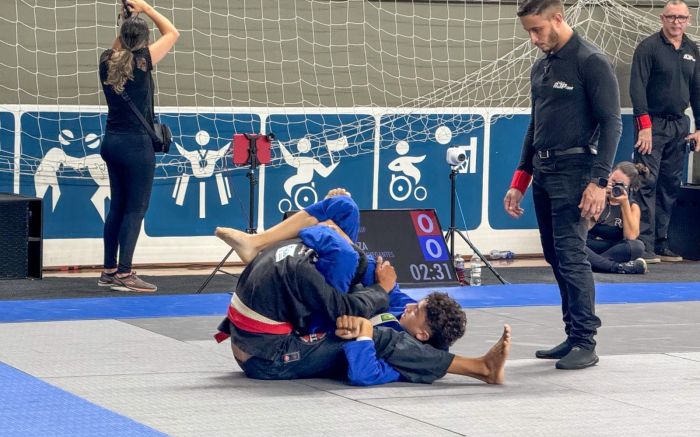 Evento da AJP Tour reuniu atletas sul-americanos (Foto: Marcos Brito/FMEBC)
