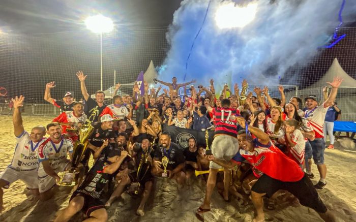 Baleia (máster), Lagosta (sênior) e Focas (livre) foram os campeões (Foto: Marcos Brito/FMEBC)