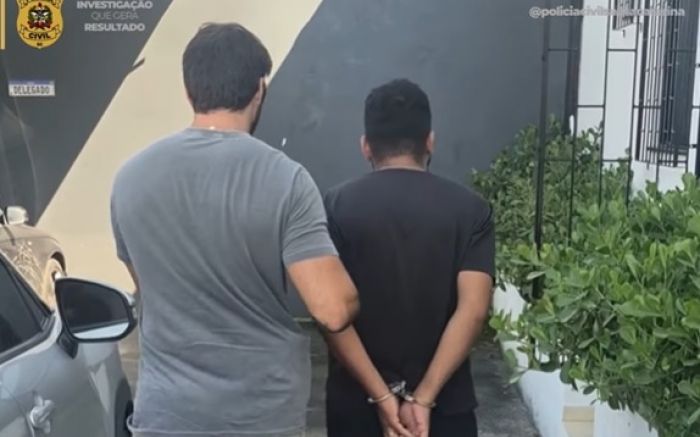 Ele foi preso nesta sexta-feira (Divulgação/PCSC)