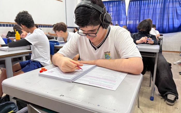 Davi Dalmut conquistou destaque nacional na OBMEP (Foto: Divulgação)