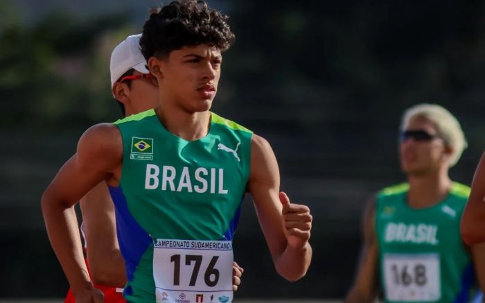 Mateus já representou o Brasil no Sul-Americano sub-20 (Foto: Matias Santana)