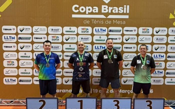 Com o título, José Gamba Neto assumiu a liderança do ranking nacional Master 40 (Foto: Divulgação)