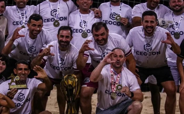 Sexta Ferino derrotou o Medeiros, de Barra Velha, nos pênaltis (Foto: Visen Fotos)