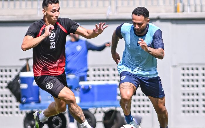 Barra está na reta final de preparação para estreia na Série C (Foto: Tiago Winter)