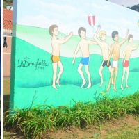 Painel histórico de Walter Smykalla é destruído pela prefeitura de Itajaí