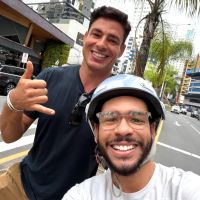 “César” de Vale Tudo curte o finde na região