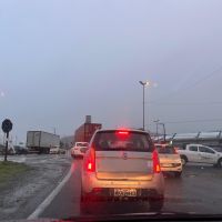 Trânsito trava BR 101 e deixa fila de 16 km em Itajaí