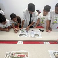 Alunos do Cedin Verde Vale visitam o DIARINHO