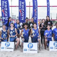 Duplas de Navega se destacam no Catarinense sub-19 de vôlei de praia