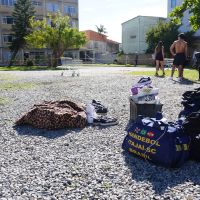 Atletas de time escolar de handebol moravam em prédio que afundou