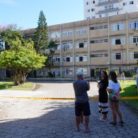 Prédio em colapso é lacrado após avanço de rachaduras