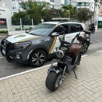 Menor tenta fugir da Codetran com moto elétrica durante fiscalização