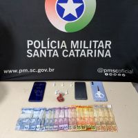 Casal de traficantes usava filhos para esconder cocaína