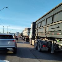 Acidente em Itajaí causa lentidão desde Itapema