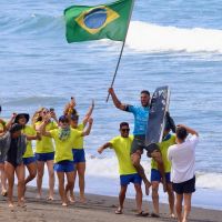 Eder Luciano é campeão pan-americano de bodyboarding no Panamá