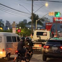 Sete de Setembro tá totalmente parada em Itajaí