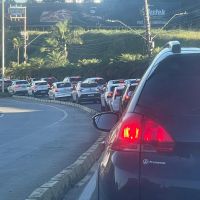 Obras congestionam ruas de Itajaí e BC