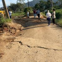 Risco de erosão interdita acesso à Colônia Japonesa em Itajaí