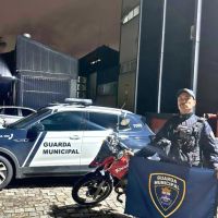 GM recupera moto furtada em Itajaí após perseguição