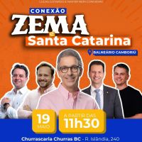 Zema visita BC nesta terça