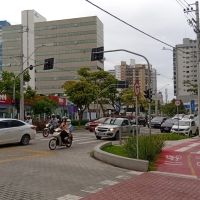 Contorno Sul está com fila e trânsito pesado em Itajaí