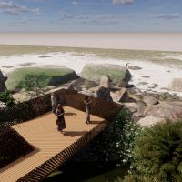 Taquarinhas terá novo deque de acesso à praia