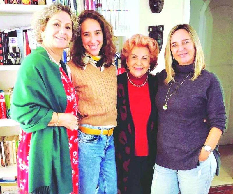 Marina, Bel, Victoria e Olinda Schauffert