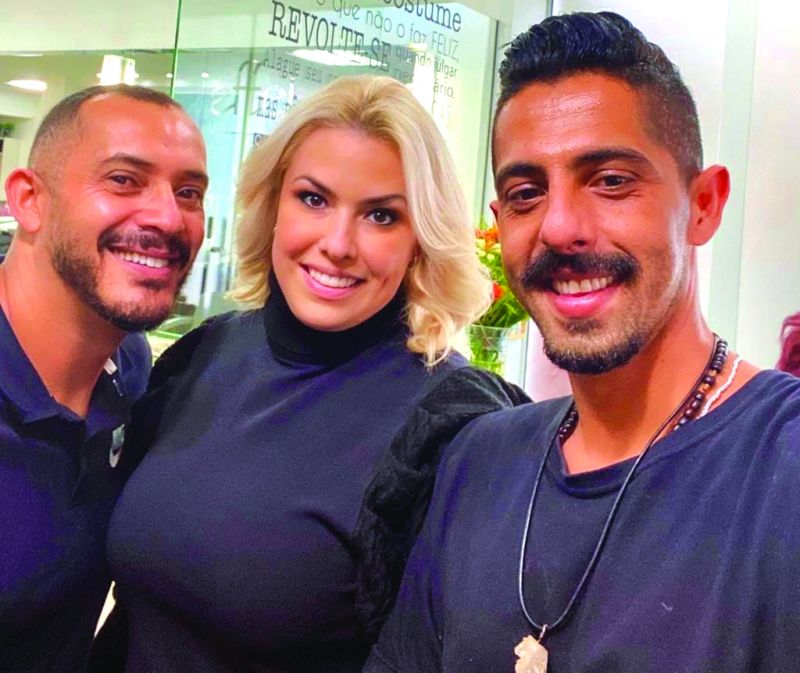 Queridos e competentes uma vida toda, direto do Studio Effe: Igor Tindade, Regiane Martins e Rodrigo Zanetti, um trio dos bons