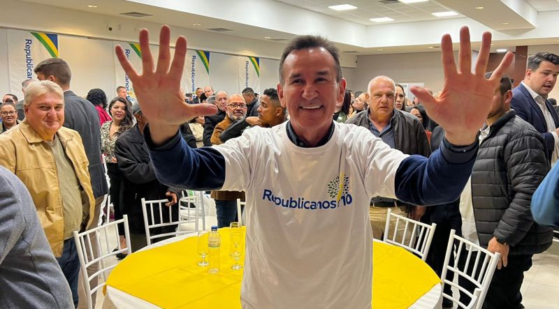 O Republicanos promoveu reunião, em Palhoça, demonstrando preparo e força pra eleição de outubro (foto: divulgação)