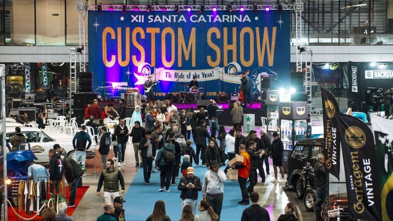 Sucesso! Que venha 2025! O Custom Show realizado em BC no último final de semana deixou um gostinho de quero mais  (foto: divulgação)