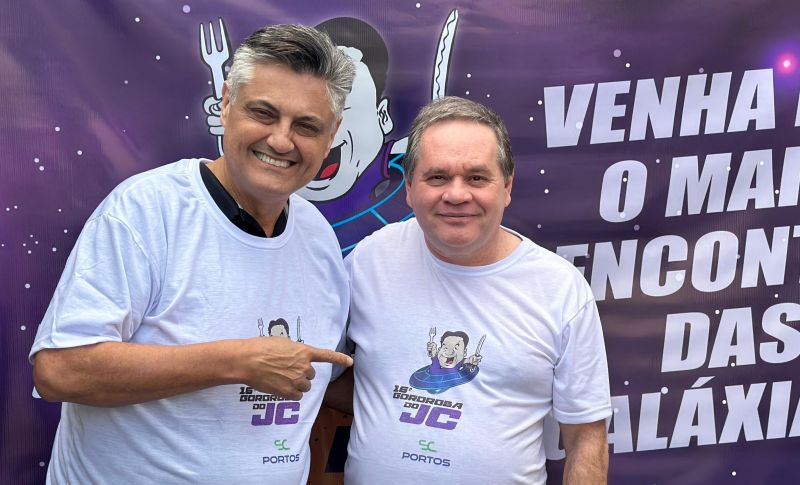 O vereador e presidente do MDB que é pré-candidato a vice-prefeito de BC, o vampirão sorridente Nilson Probst, garantiu presença na Gororoba do JC (foto: divulgação)