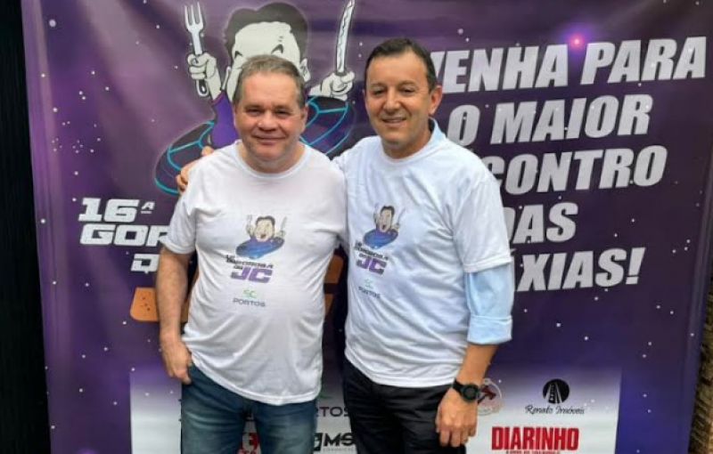 O candidato a vereador de BC, Nelson Oliveira (DC), já vestiu a camisa do maior evento das galáxias (foto: divulgação)