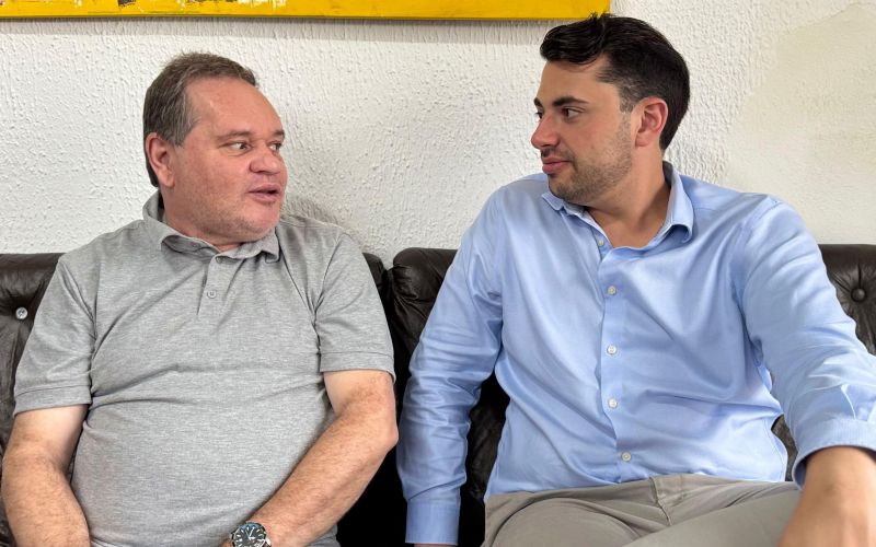 O vereador eleito da Dubai city, Guilherme Cardoso, o Gui (PL), fez uma visita de cortesia ao JC e afirmou que será um ‘vereador da cidade’ (foto: divulgação)