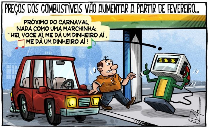 Aumento dos combustíveis